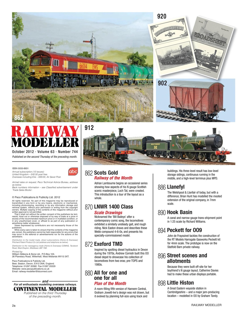 Railway Modeller Preview Pages