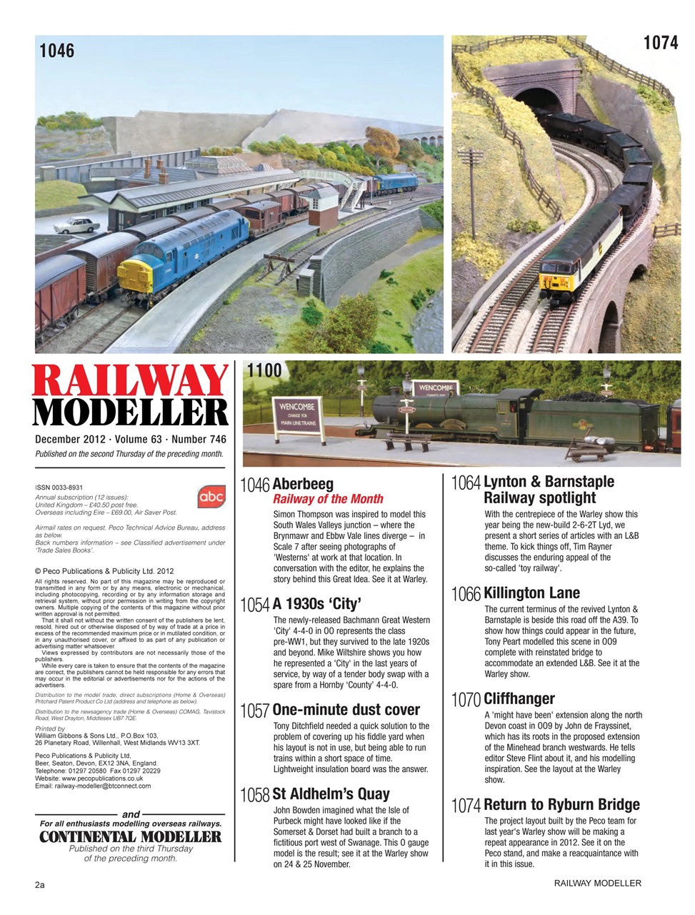 Railway Modeller Preview Pages