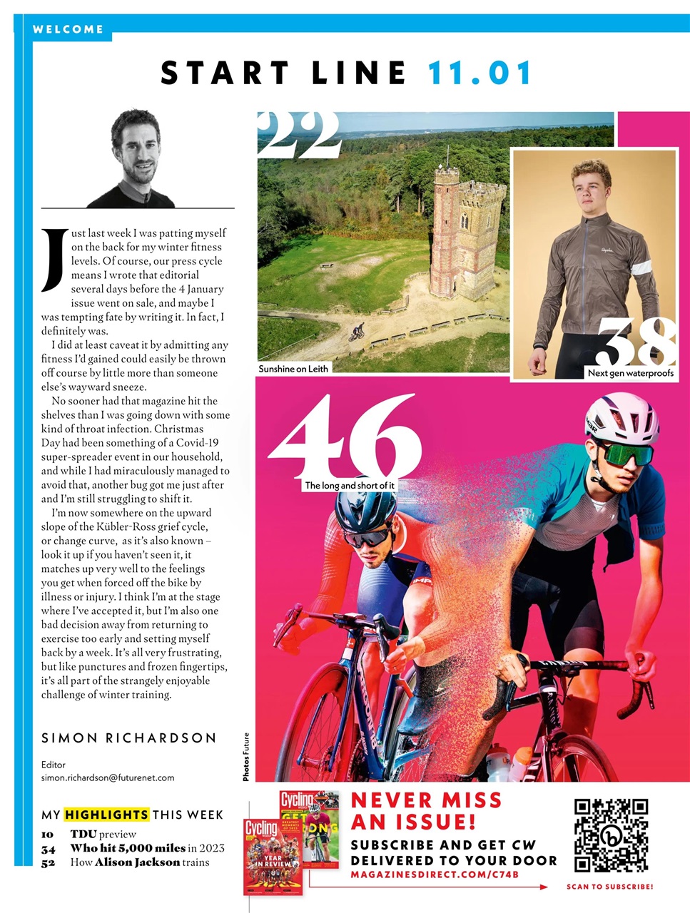 Cycling Weekly Preview Pages