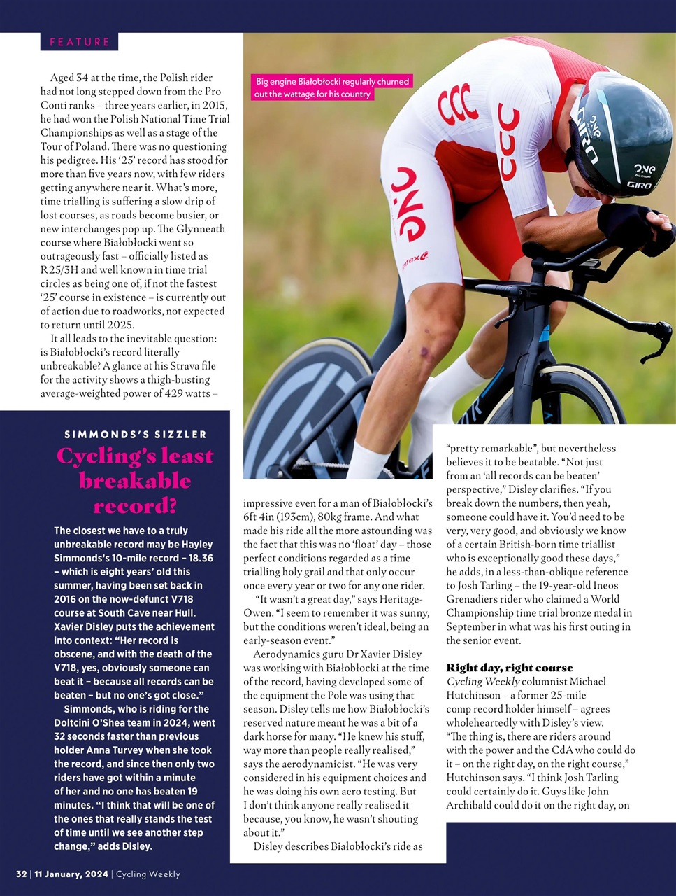 Cycling Weekly Preview Pages