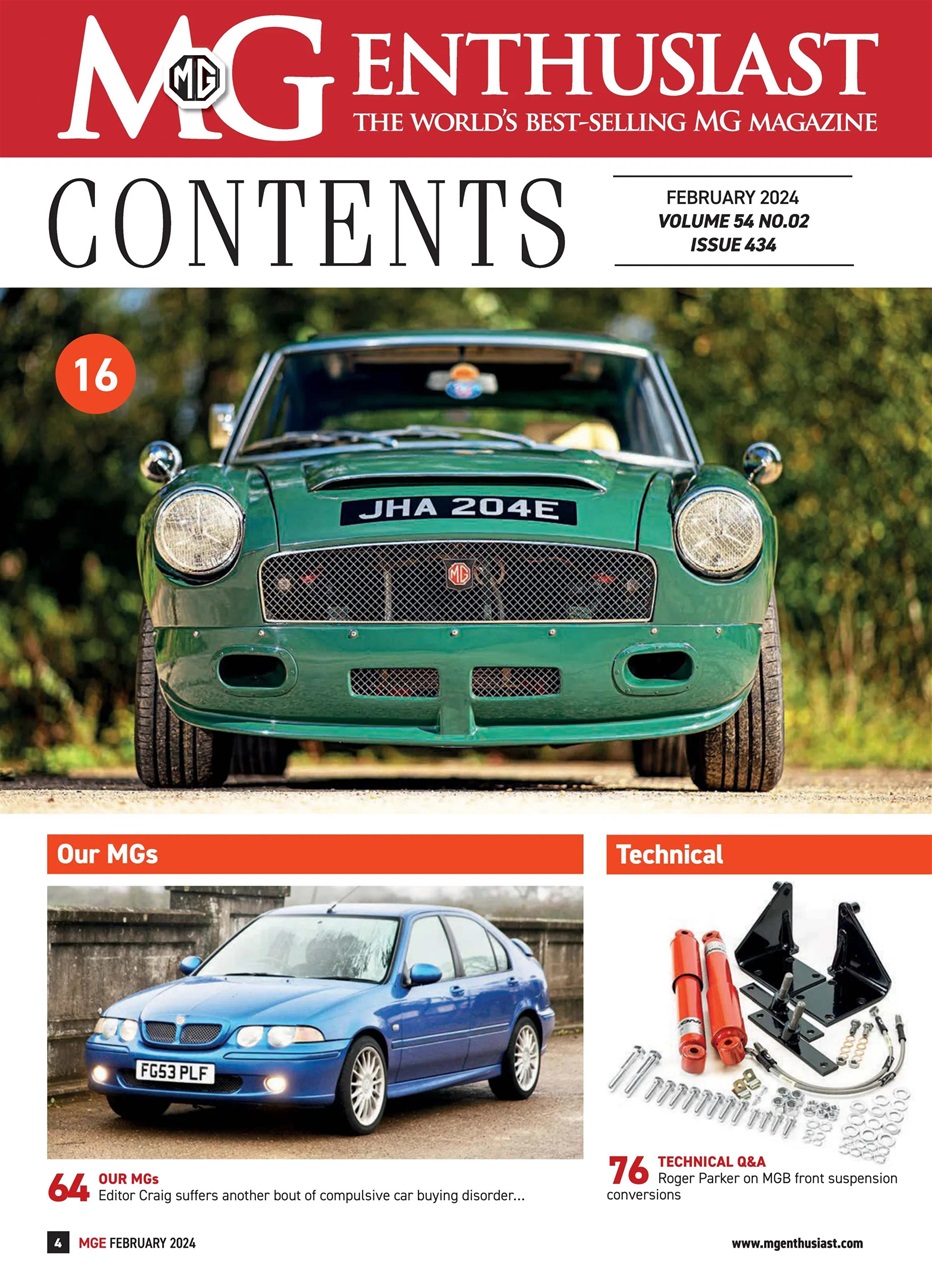 MG Enthusiast Preview Pages