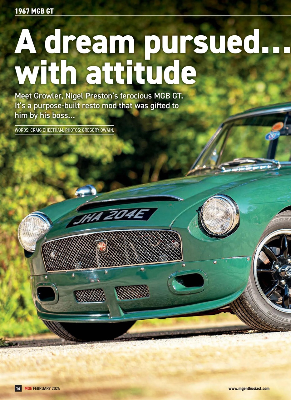 MG Enthusiast Preview Pages