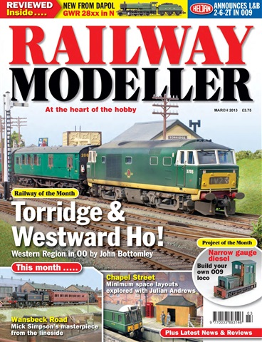 Railway Modeller issue March 2013