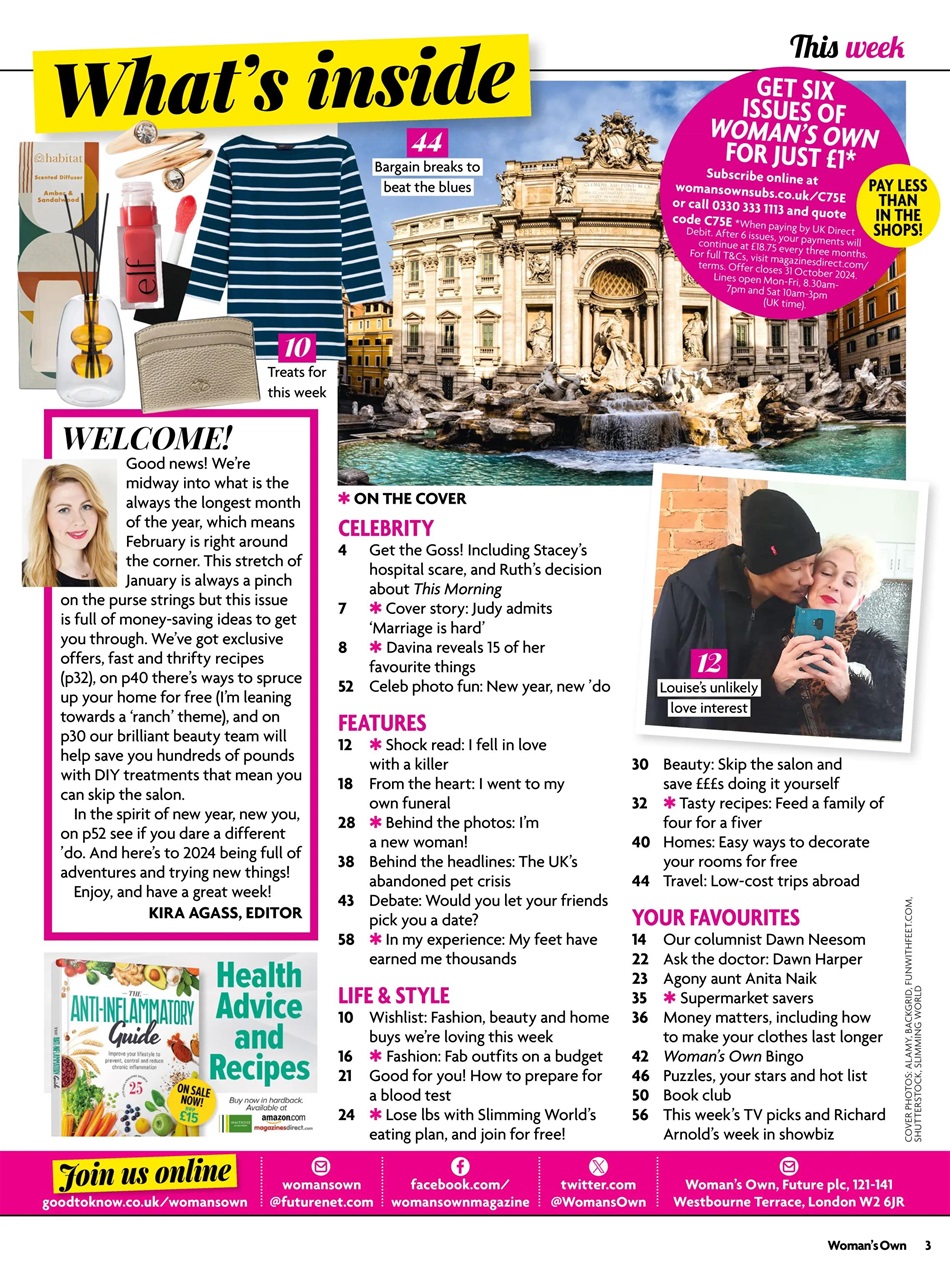 Woman's Own Preview Pages