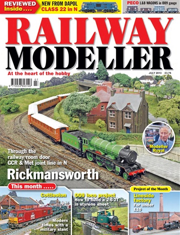 Railway Modeller issue July 2013