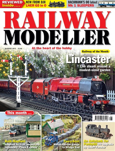 Railway Modeller issue August 2013