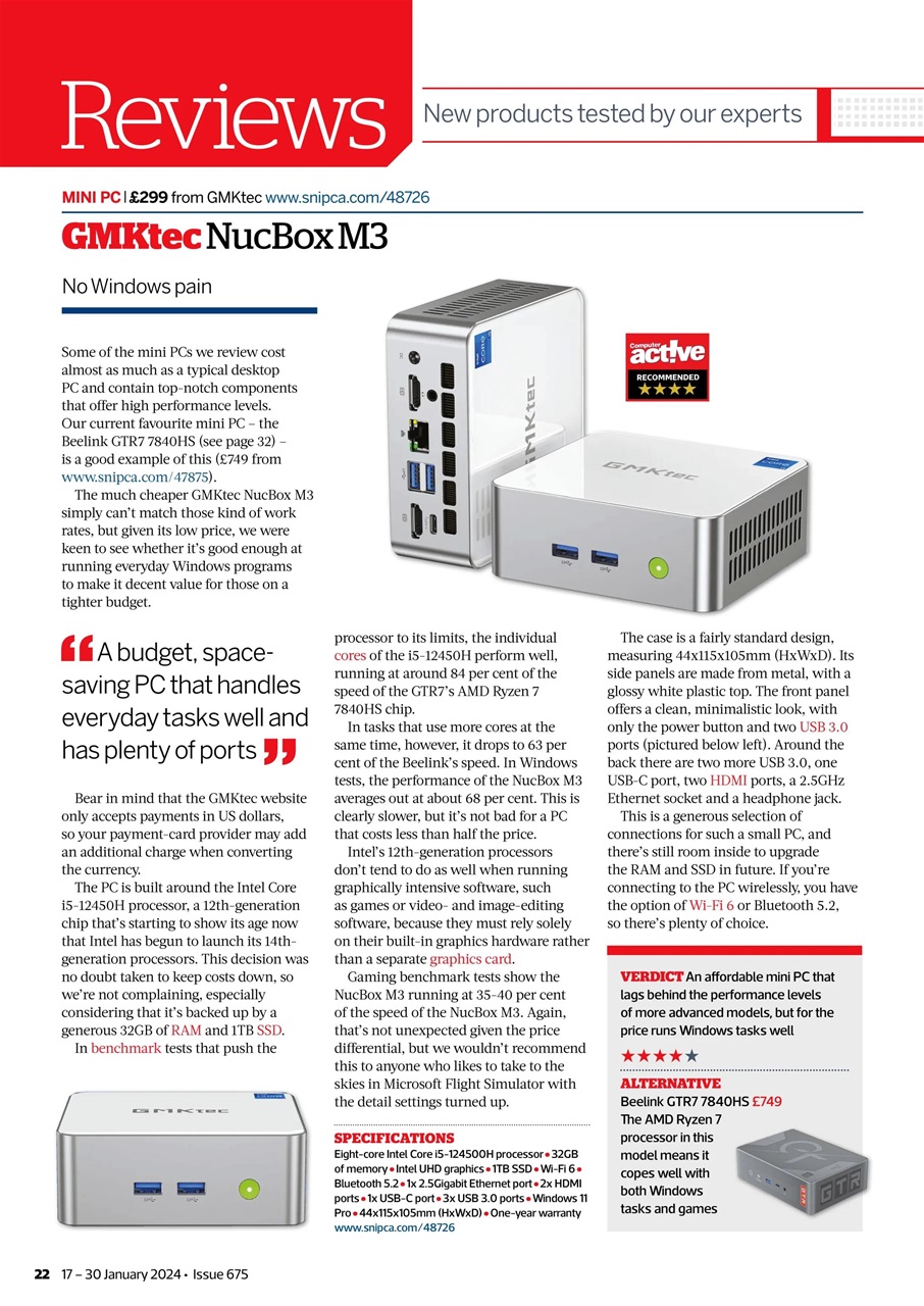 Computer Active Preview Pages