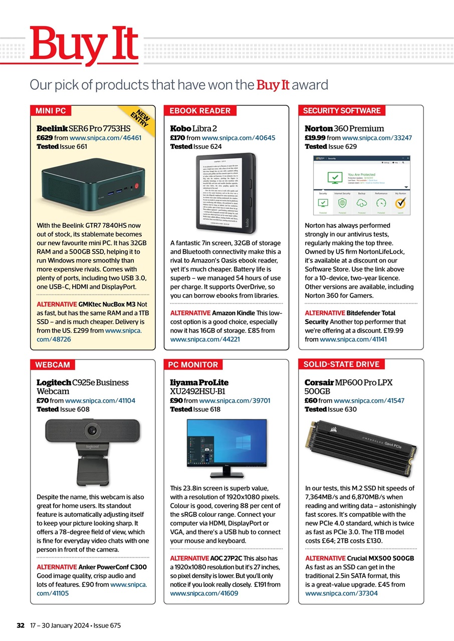 Computer Active Preview Pages