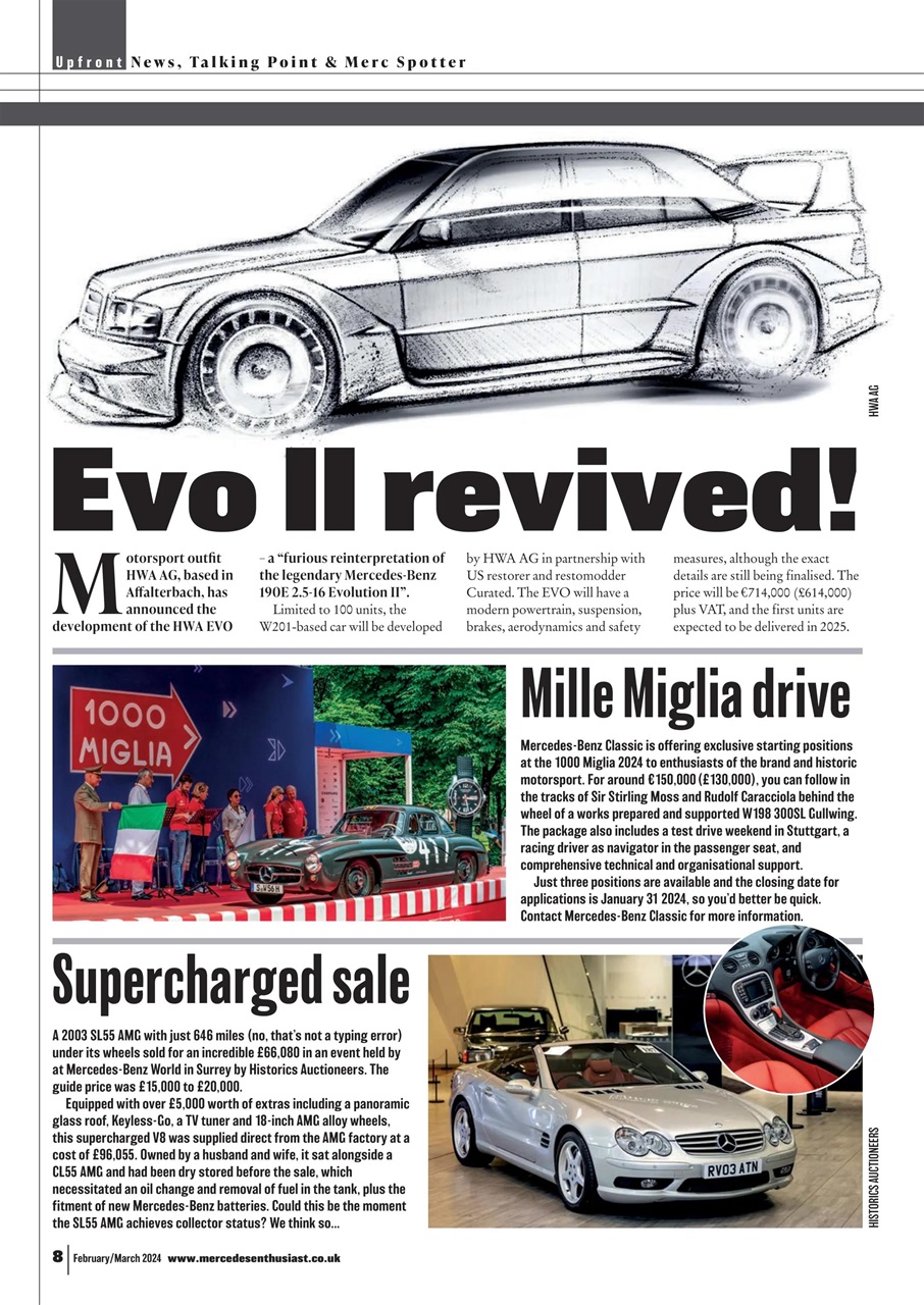 Mercedes Enthusiast Preview Pages