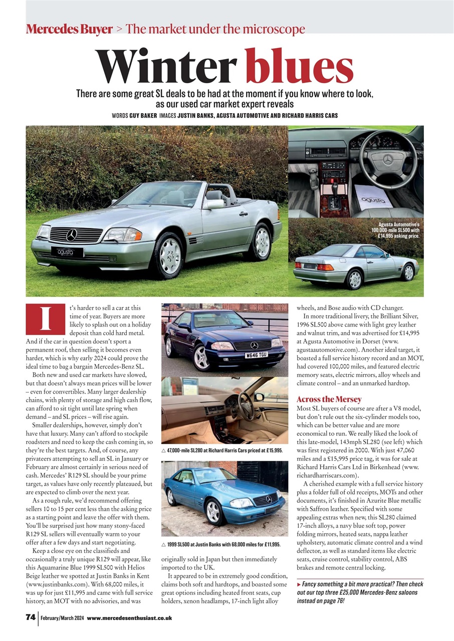 Mercedes Enthusiast Preview Pages