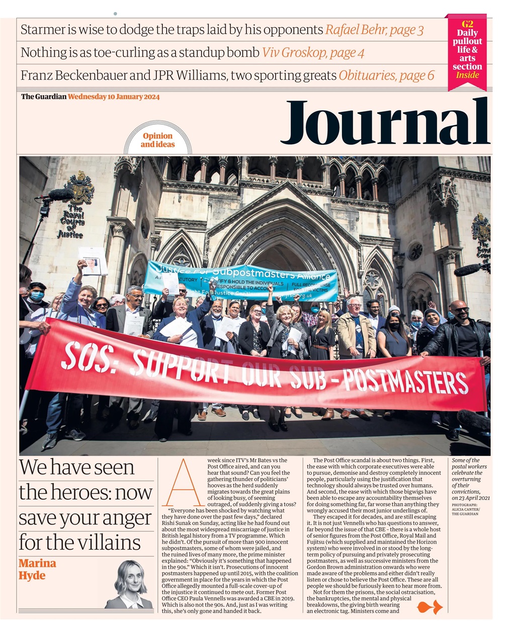 The Guardian Newspaper Preview Pages