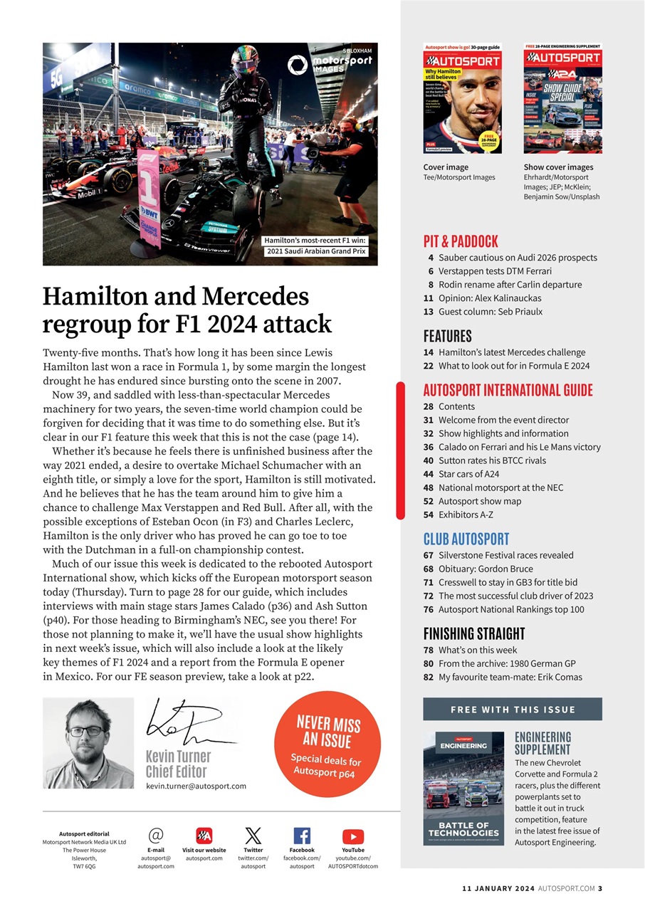 Autosport Preview Pages