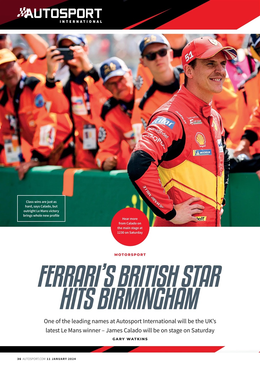 Autosport Preview Pages