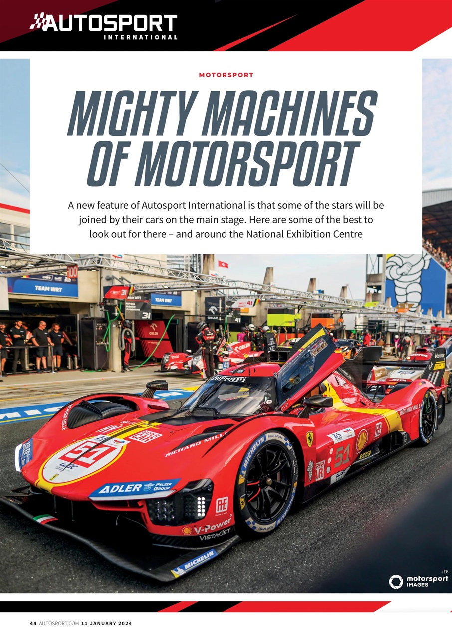 Autosport Preview Pages