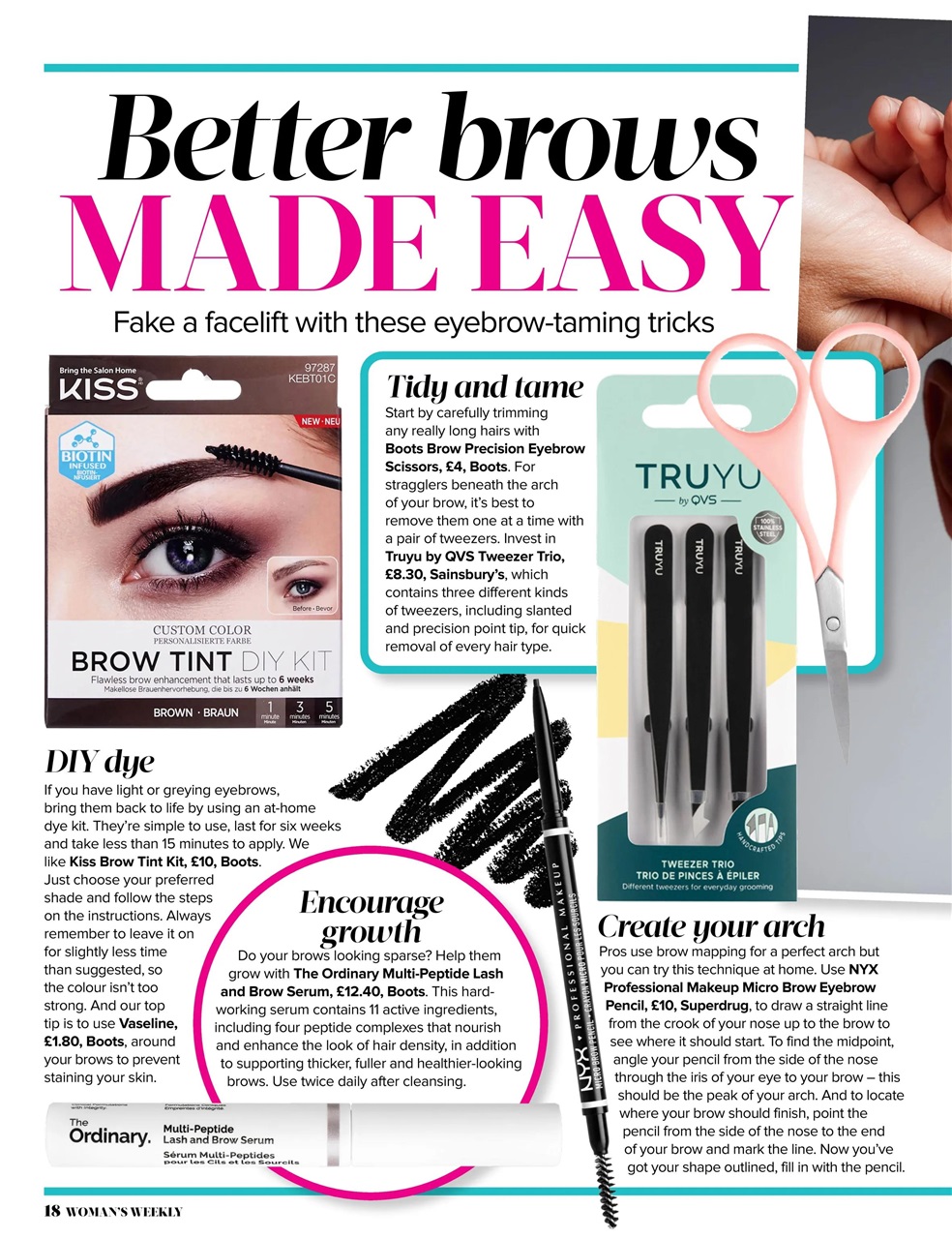 Woman's Weekly Preview Pages