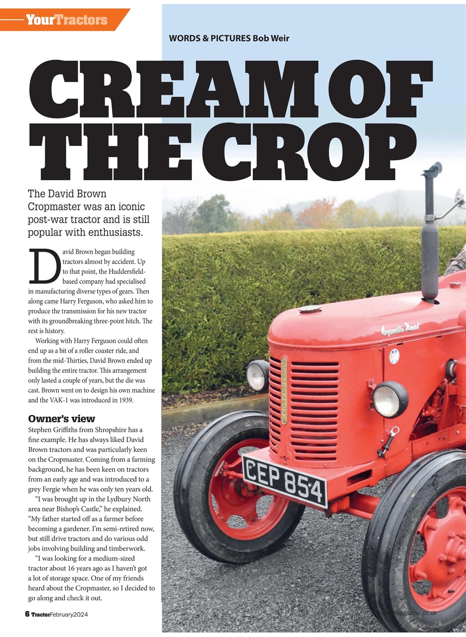 Tractor & Farming Heritage Magazine Preview Pages