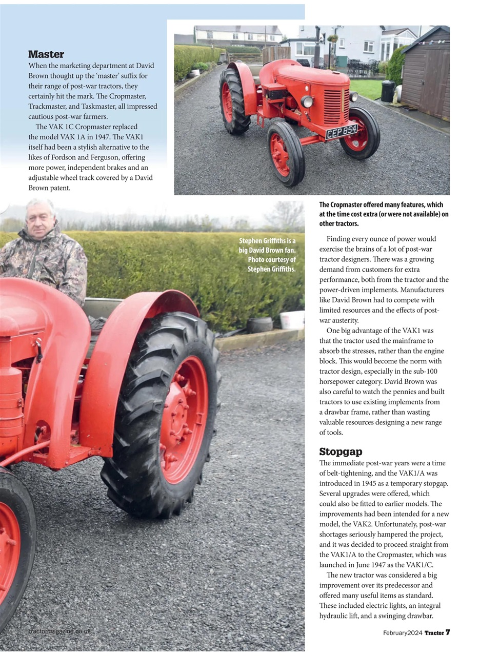 Tractor & Farming Heritage Magazine Preview Pages