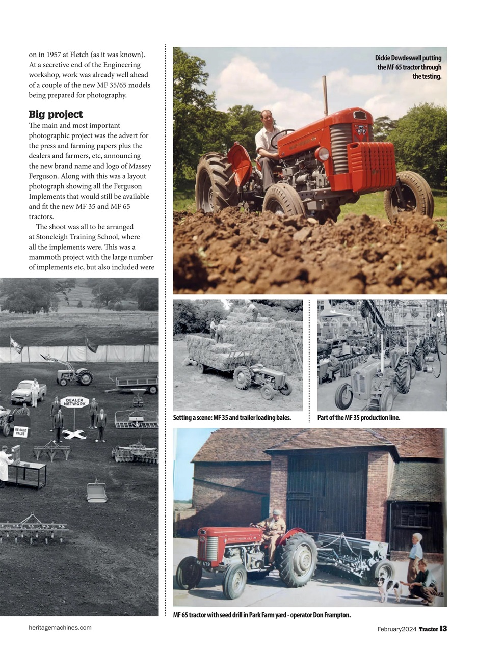Tractor & Farming Heritage Magazine Preview Pages