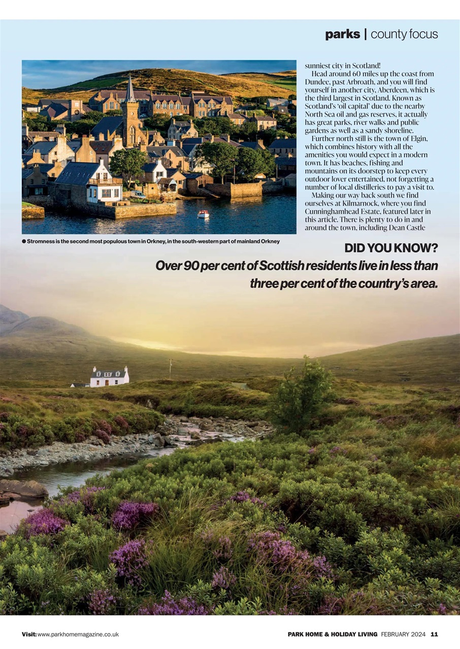 Park Home & Holiday Living Preview Pages