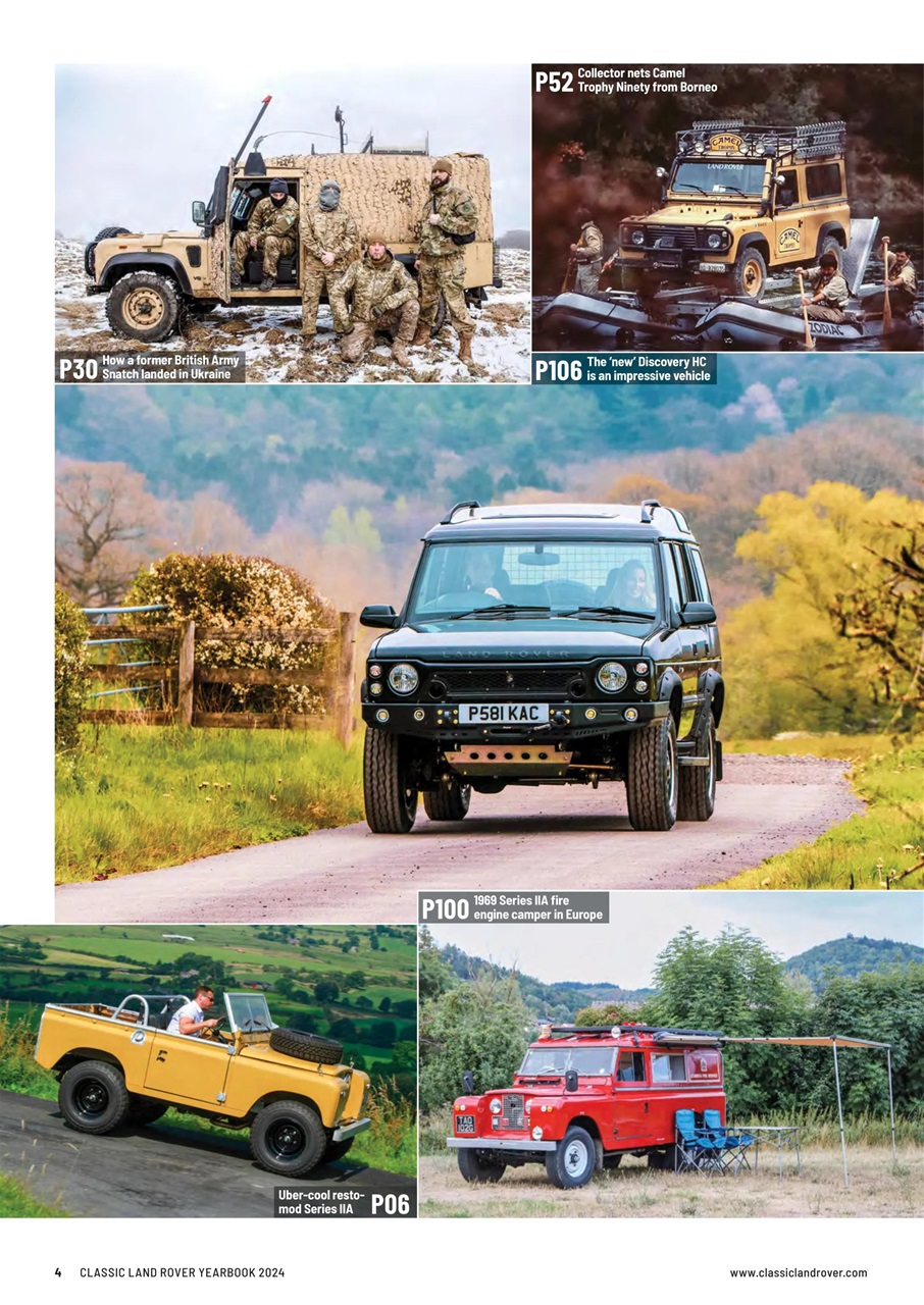 Classic Land Rover Magazine Preview Pages
