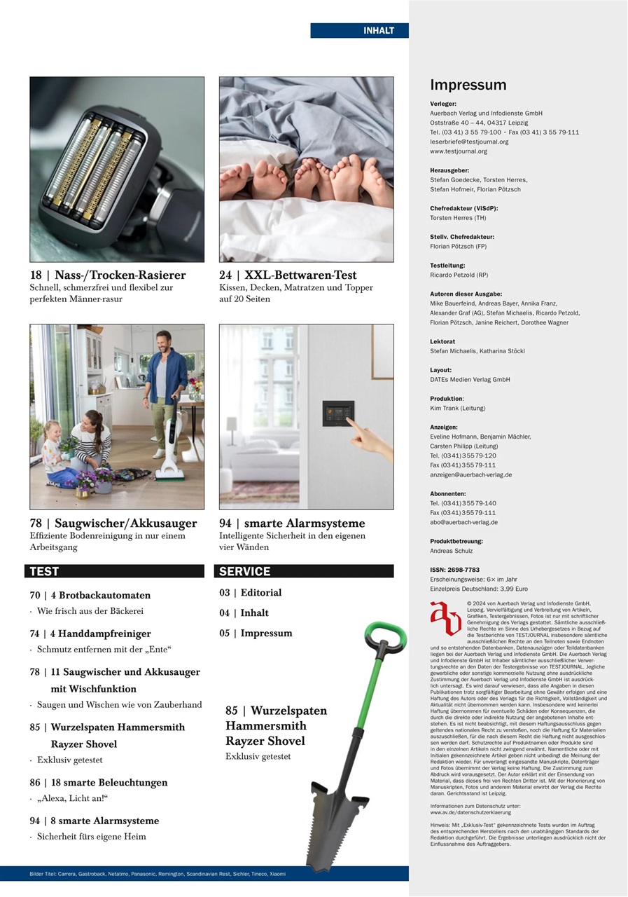 Testjournal Preview Pages