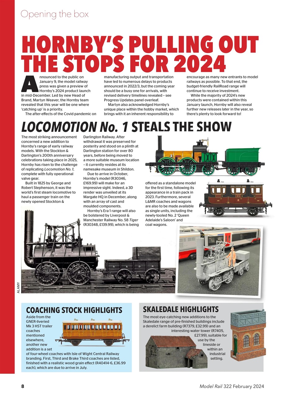 Model Rail Preview Pages