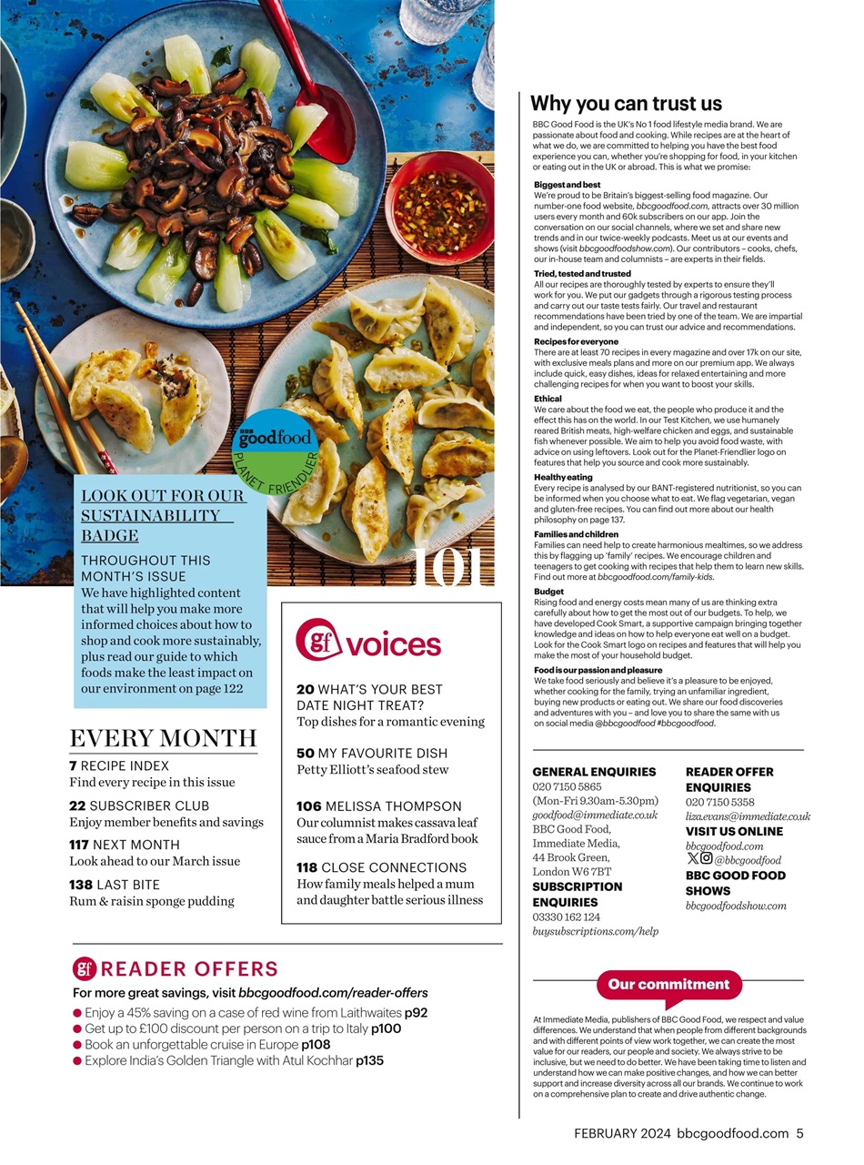 Good Food Magazine Preview Pages