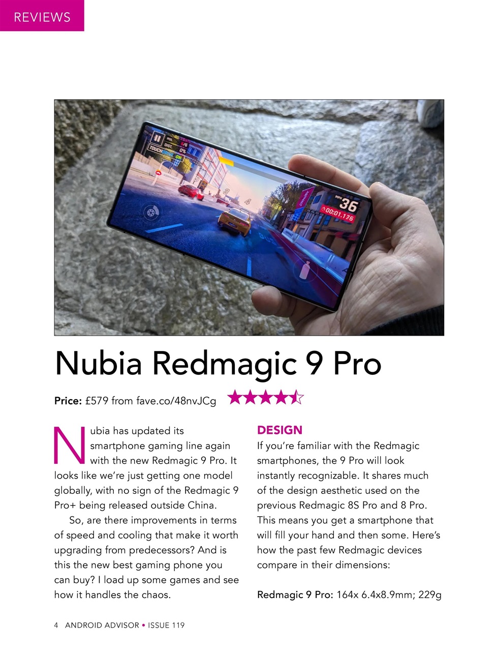 Android Advisor Preview Pages