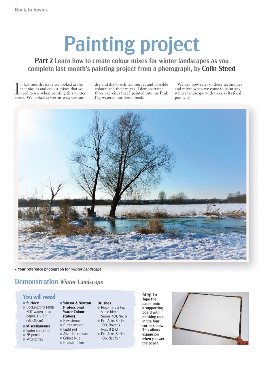 Leisure Painter & The Artist Preview Pages