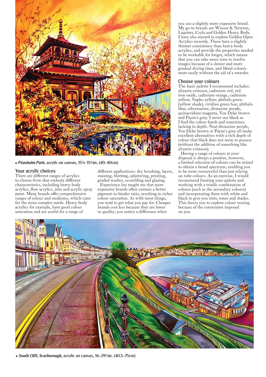 Leisure Painter & The Artist Preview Pages