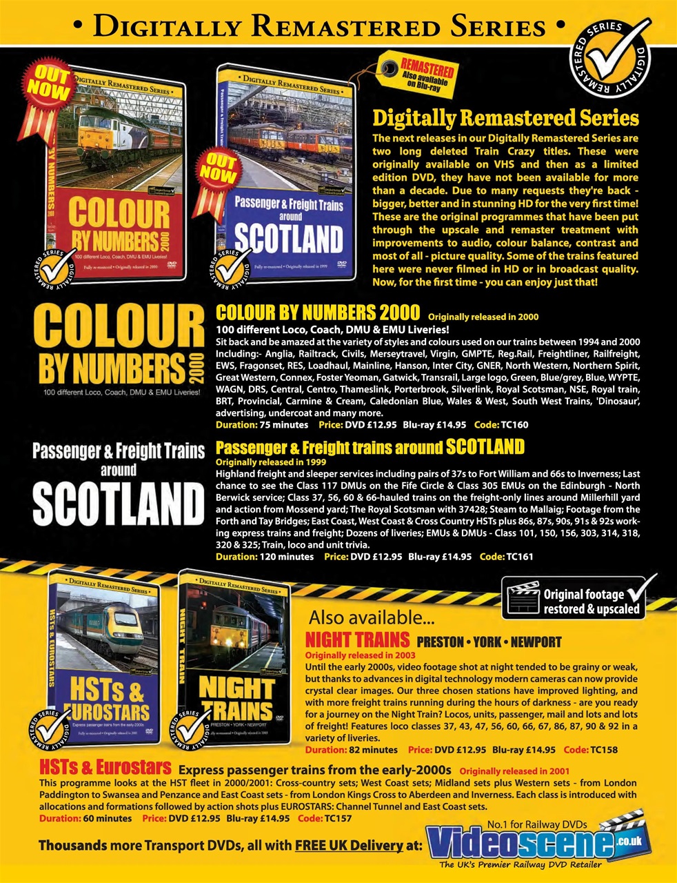 Rail Express Preview Pages