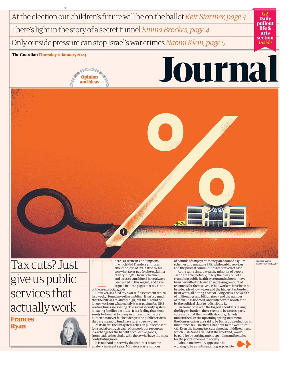 The Guardian Newspaper Preview Pages