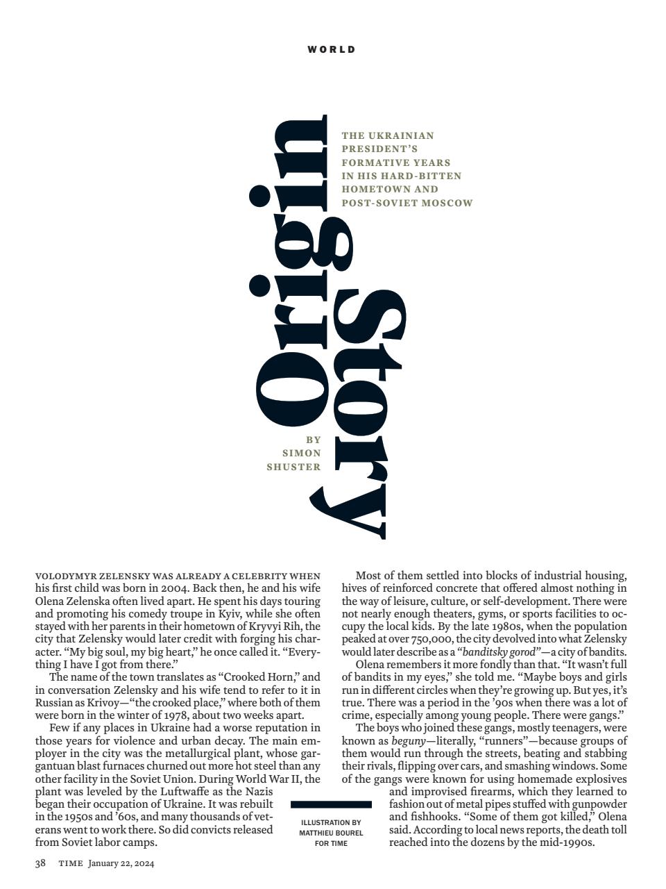 TIME Magazine Europe Preview Pages