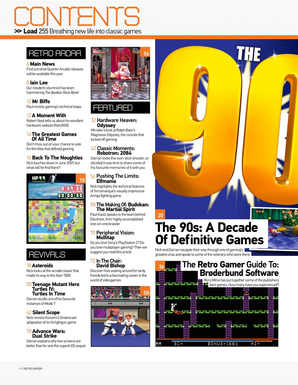 Retro Gamer Preview Pages