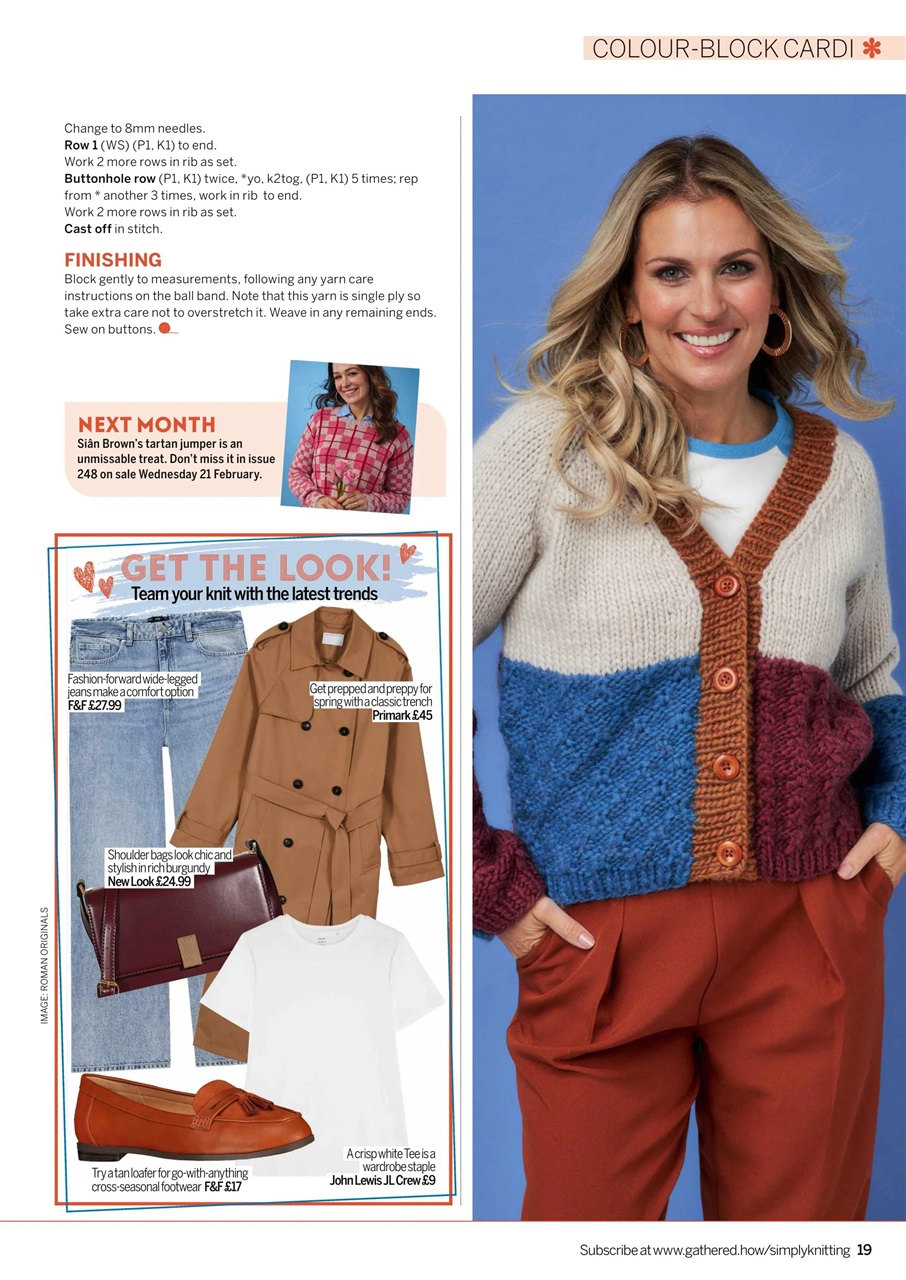 Simply Knitting Preview Pages