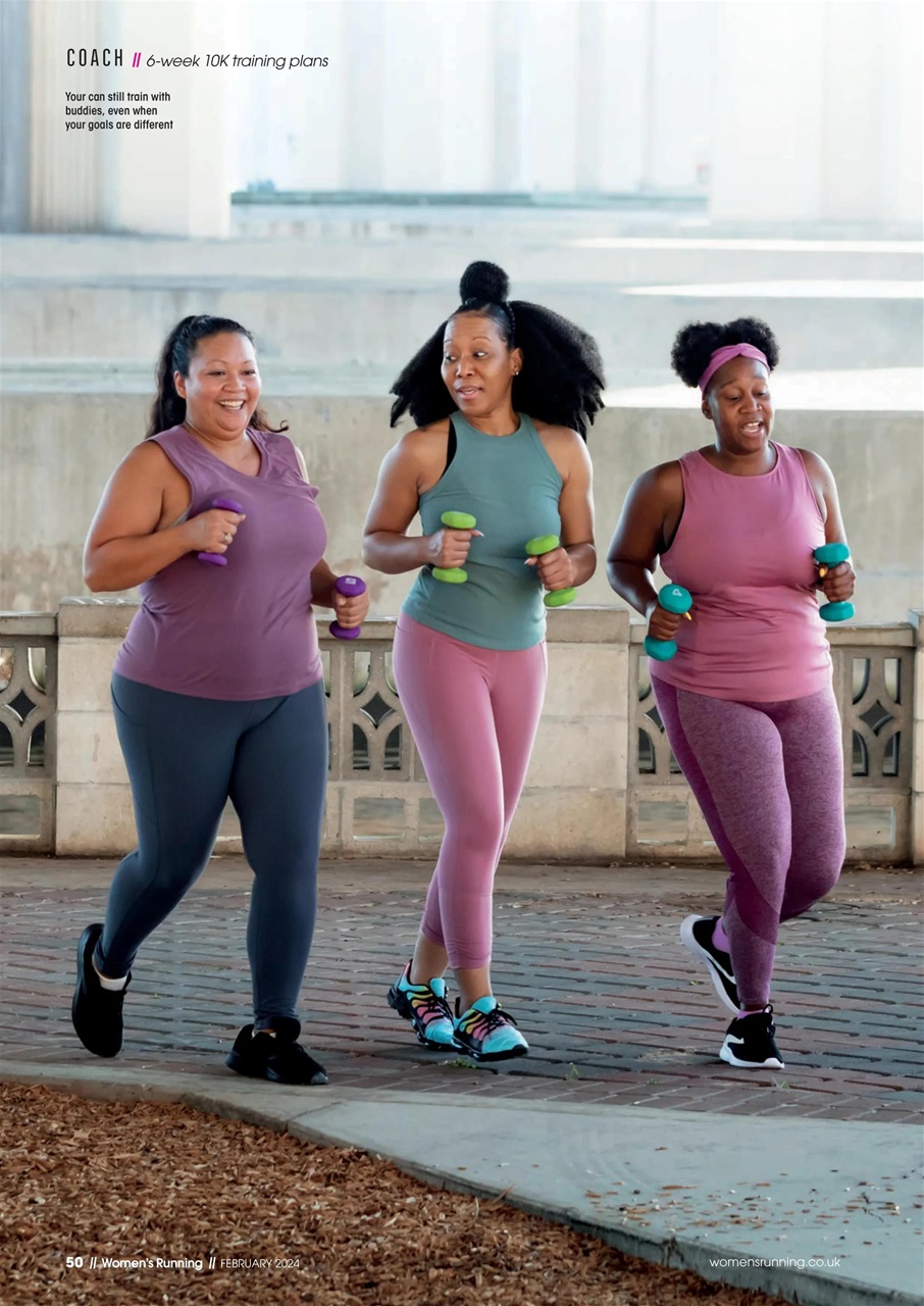 Women’s Running Preview Pages