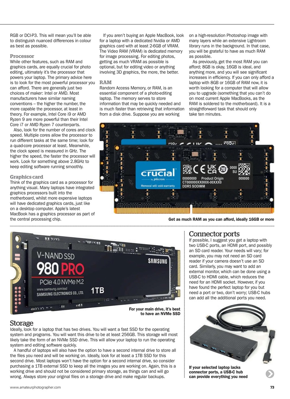 Amateur Photographer Preview Pages