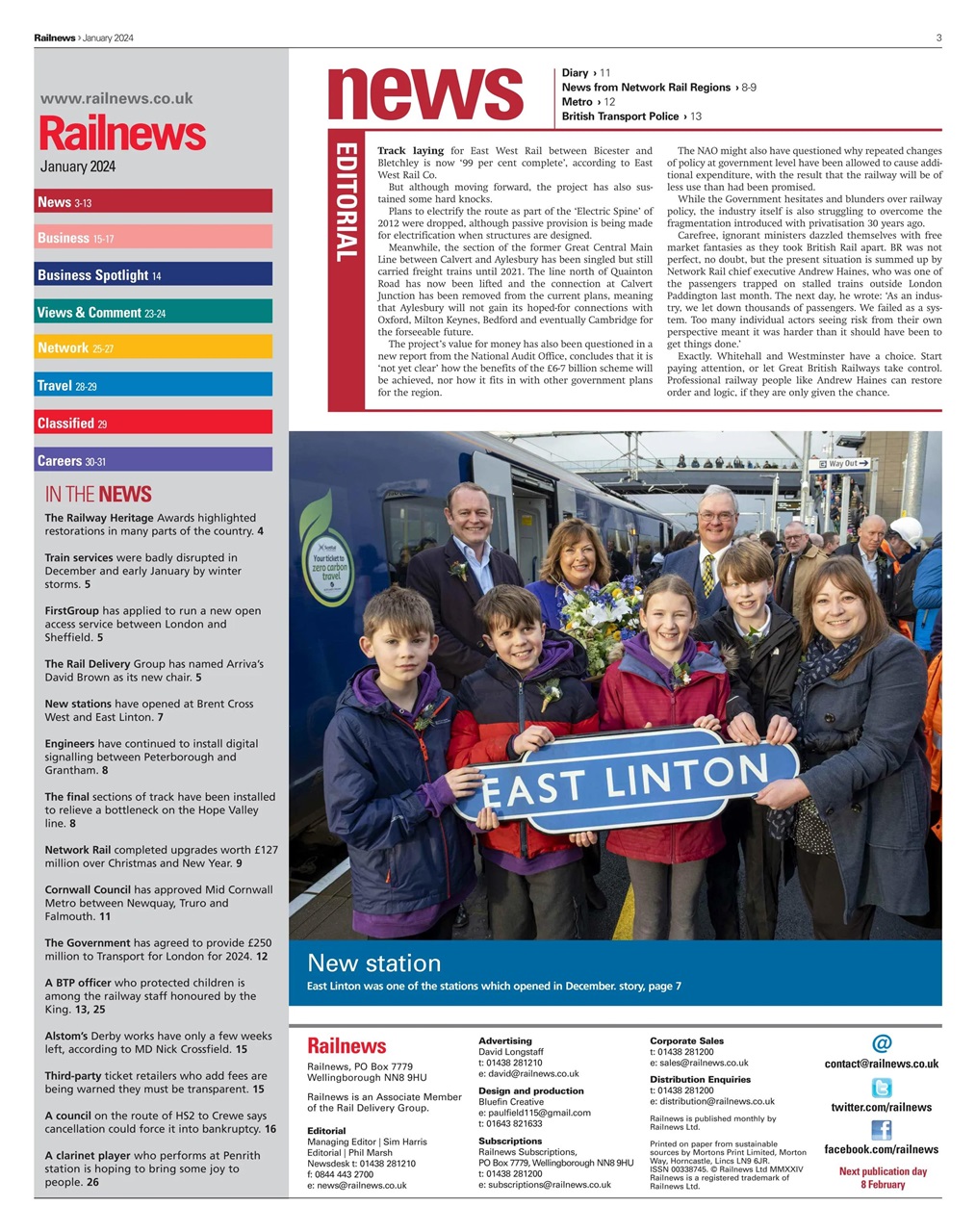 Railnews Preview Pages