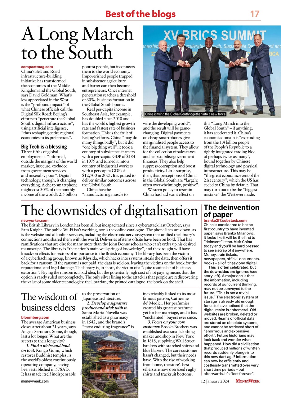 MoneyWeek Preview Pages