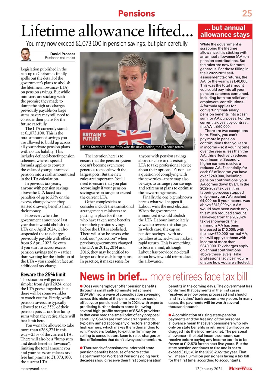 MoneyWeek Preview Pages
