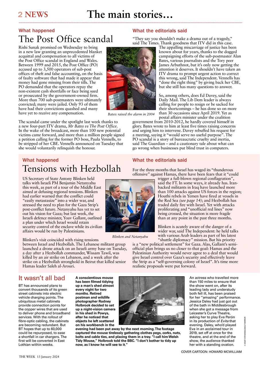 The Week Preview Pages