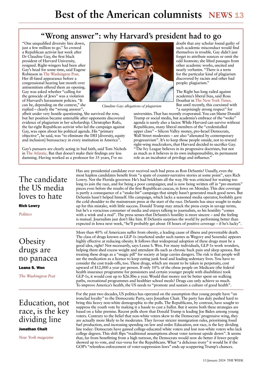 The Week Preview Pages