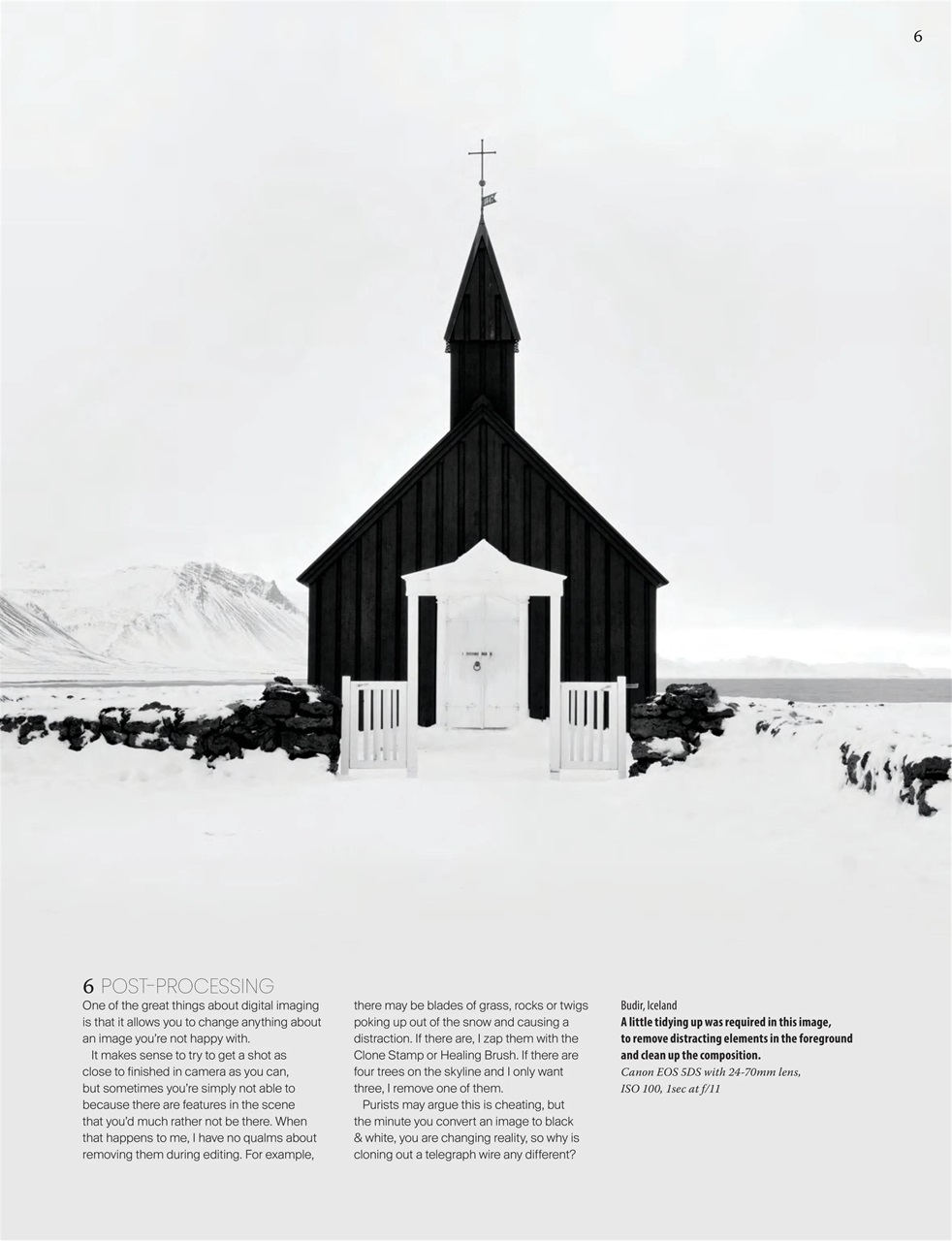 Black+White Photography Preview Pages