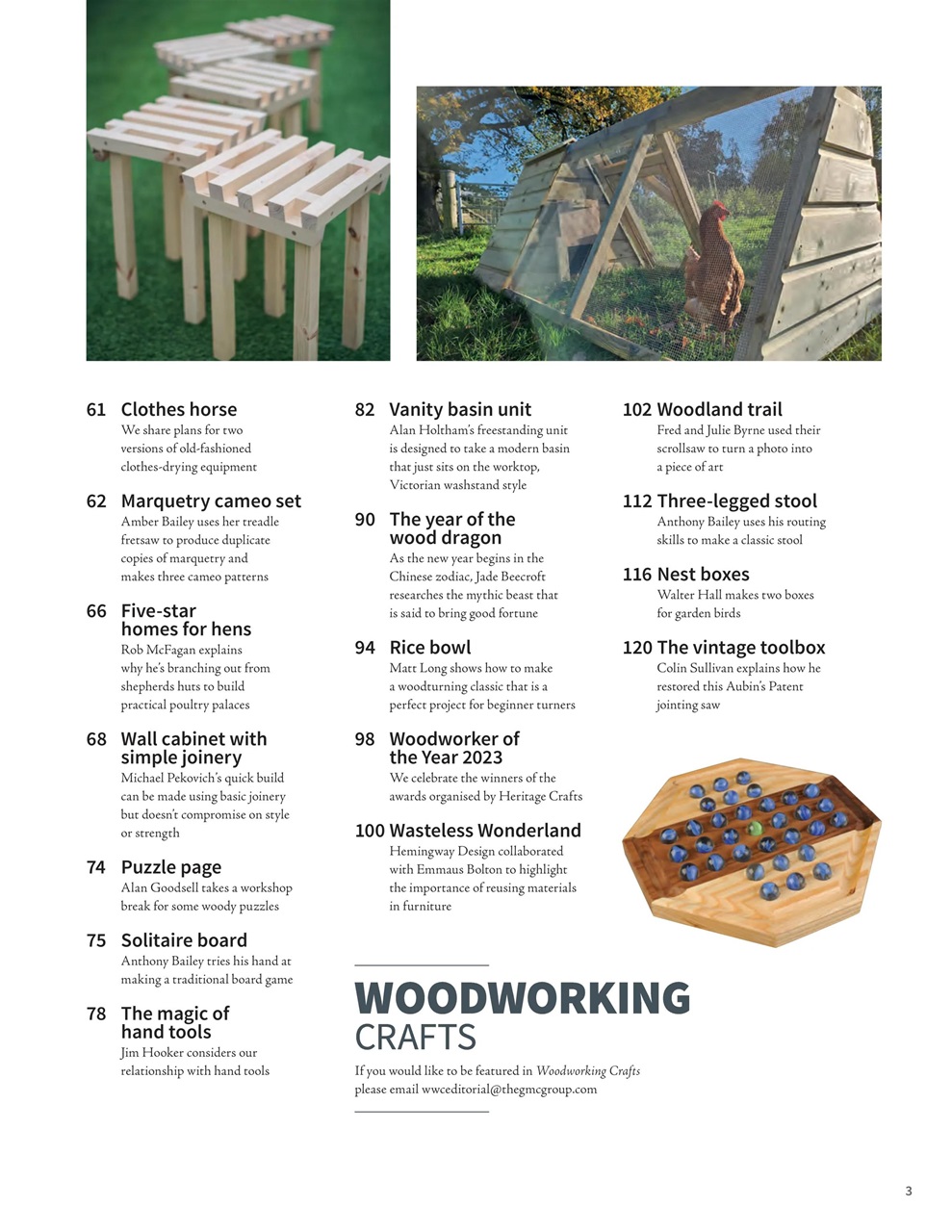 Woodworking Crafts Magazine Preview Pages