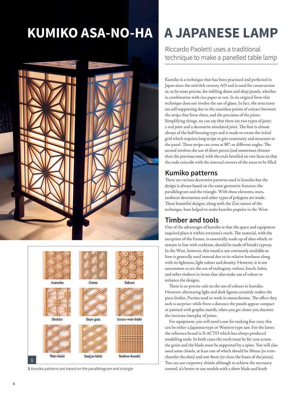 Woodworking Crafts Magazine Preview Pages
