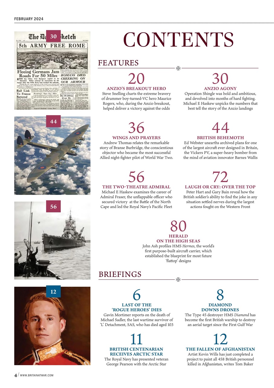 Britain at War Magazine Preview Pages