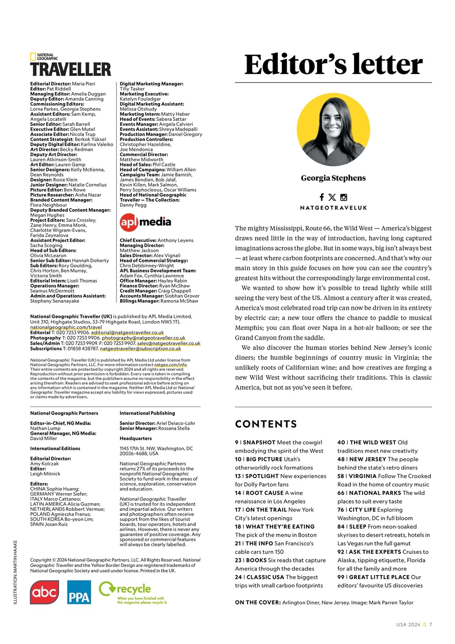 National Geographic Traveller UK Preview Pages
