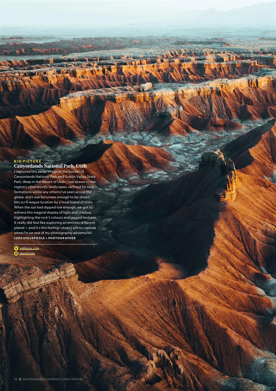 National Geographic Traveller UK Preview Pages