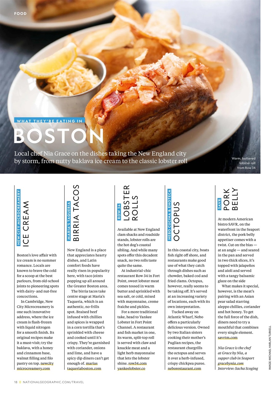 National Geographic Traveller UK Preview Pages