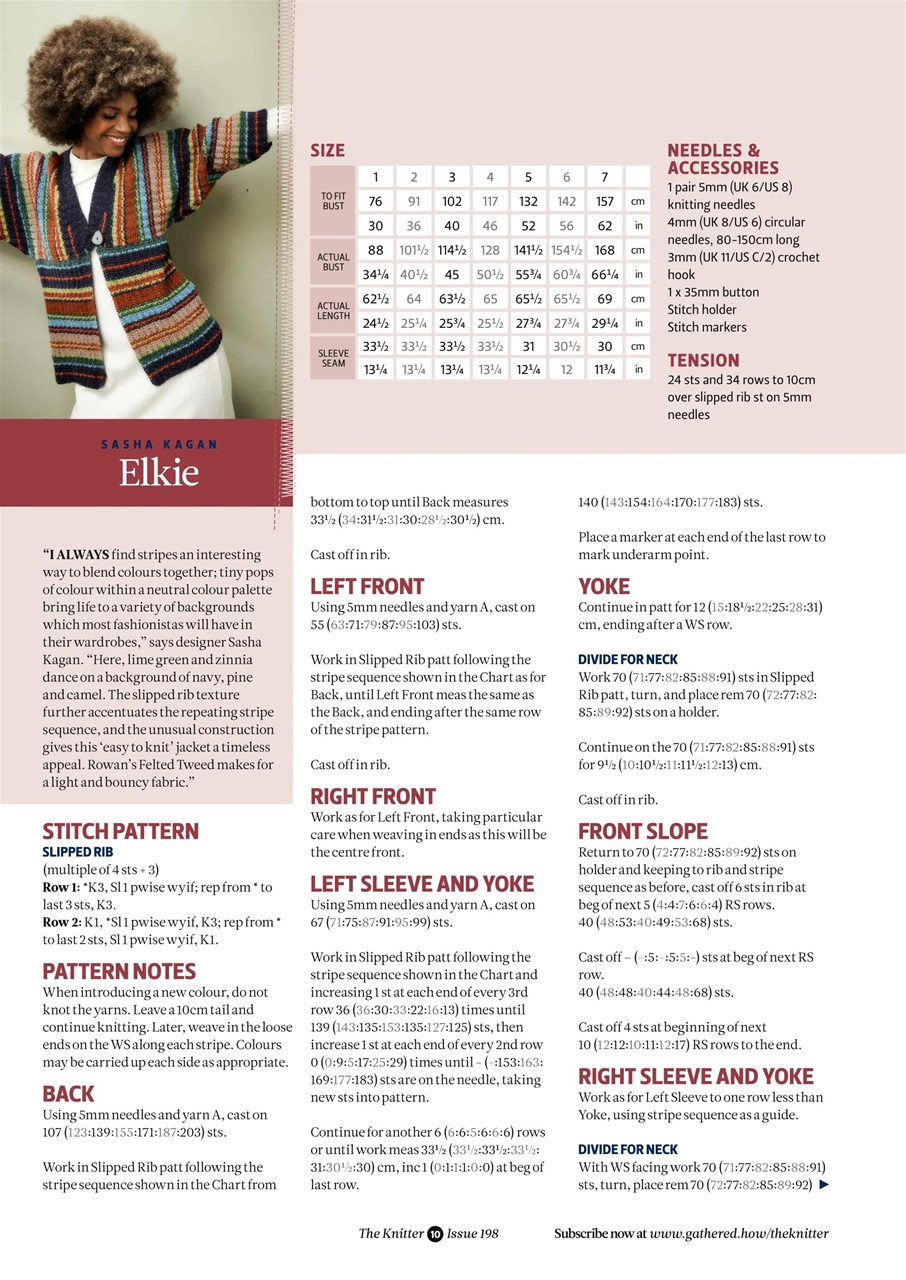 The Knitter Preview Pages